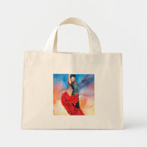 FLAMENCO DANCER watercolour bags