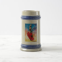 FLAMENCO DANCER watercolour mugs