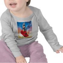 FLAMENCO DANCER watercolour t-shirts