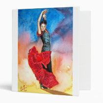 FLAMENCO DANCER watercolour binders