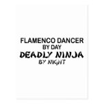 Flamenco Deadly Ninja by Night Postcard