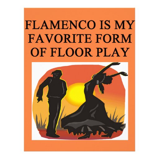 FLAMENCO lovers Letterhead Template
