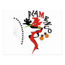 Flamenco Postcards