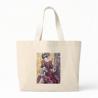 Flamenco Spirit Tote Bag by whittyart