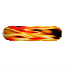Flames #1 skateboard deck