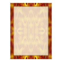 Flames Abstract Custom Invite