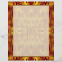 Flames Abstract Personalized Flyer
