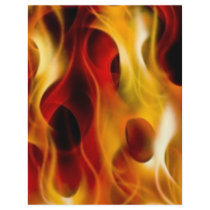 Flames Full Color Flyer