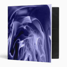 Flames galore blue 3 ring binder