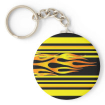 Flames   Keychain