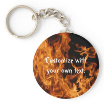 Flames Keychain