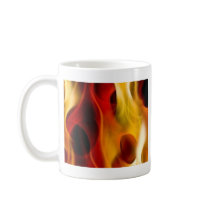 Flames Coffee Mugs