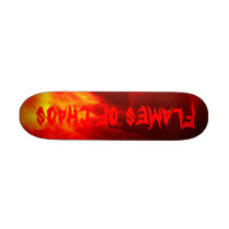 Flames of chaos skate decks