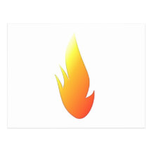 Flames Post Cards