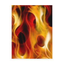Flames Postcards