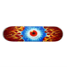 Flamin Big Eye Skate Deck