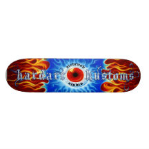 Flamin Big Eye Skate Deck II