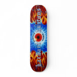 Flamin Big Eye Skate Deck II