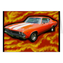 Flamin classic chevelle cards