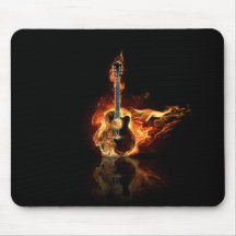 flamin guitar mousepad