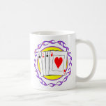 Flaming Aces Poker/Gambler Mug