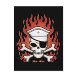 Flaming Arr Enn Post Card