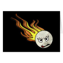 Flaming Baseball Cards