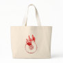 Flaming CD - Music Audio DJ Disc Jockey Canvas Bag