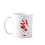 Flaming CD - Music Audio DJ Disc Jockey Mugs