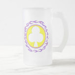 Flaming Club Poker/Gambler Mug