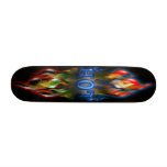 Flaming Hot Skateboard