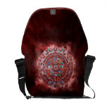 Flaming Mayan Calender Commuter Bags