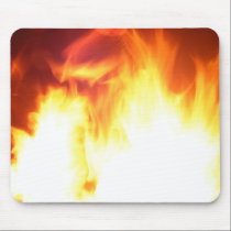 flaming mouse pad mousepads
