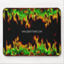Flaming Mouse Pad mousepads