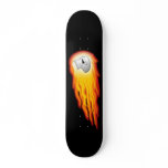 Flaming Skull Skate Decks