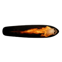 Flaming Skull Skateboards