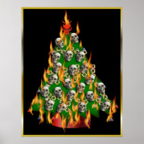 Flaming Skull Tree