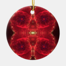 Flaming Star Ornaments