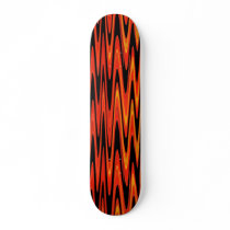 Flaming Streaks Skateboard