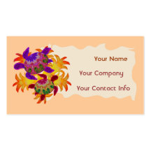 Flaming Turtles Business Card Template