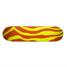 Flaming Wildfire Skate Deck