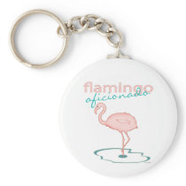 Flamingo Aficionado Key Chain