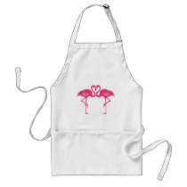 Flamingo Love Apron