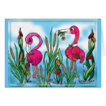 flamingo Love cards