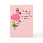 Flamingo Mother's Day Card