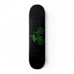 Flamingo on Bicycle Silhouette skateboards
