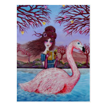 Flamingo Ride Post Cards