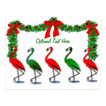 Flamingo Rockettes Dancing Show Post Cards