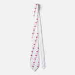 flamingo neck tie