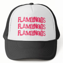Flamingos Fab Trucker Hats